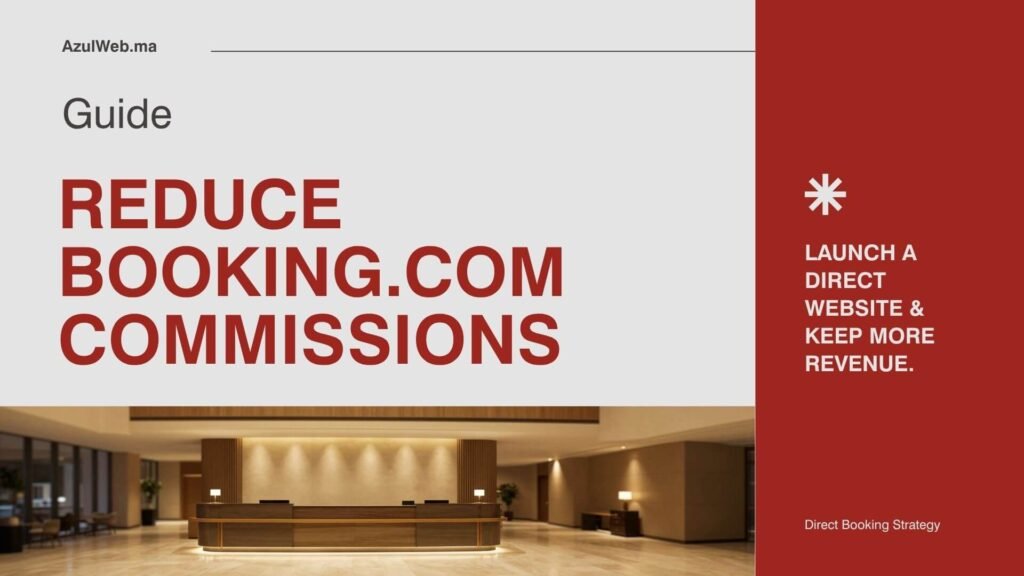 reduce Booking.com commissions hotel Morocco